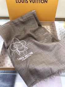 2018 louis vuitton top quality scarf L268 khaki