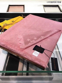 2018 louis vuitton top quality scarf L274 pink&gold