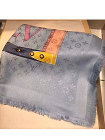 2018 louis vuitton top quality scarf L275 grey