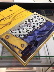 2018 louis vuitton top quality scarf L275 white