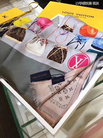 2018 louis vuitton top quality scarf L276 grey