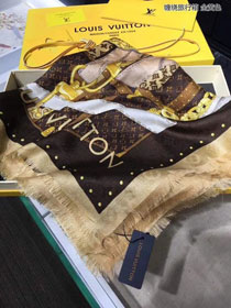 2018 louis vuitton top quality scarf L279 gold