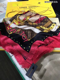 2018 louis vuitton top quality scarf L279 red