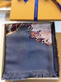 2018 louis vuitton top quality scarf L291 grey