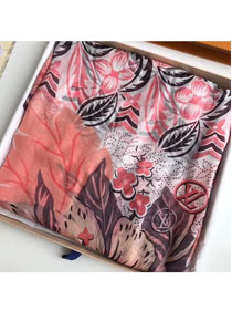 2018 louis vuitton top quality scarf L293 pink