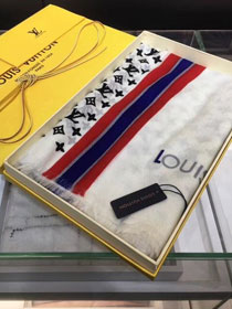2018 louis vuitton top quality scarf L304 white
