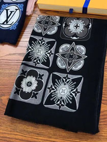 2018 louis vuitton top quality scarf L307 black