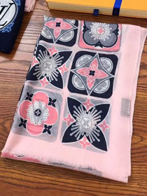 2018 louis vuitton top quality scarf L307 pink