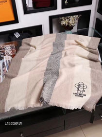 2018 louis vuitton top quality scarf L308 light grey