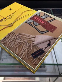 2018 louis vuitton top quality scarf L310 camel