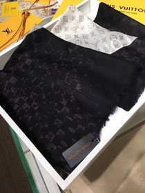 2018 louis vuitton top quality scarf L318 black&white