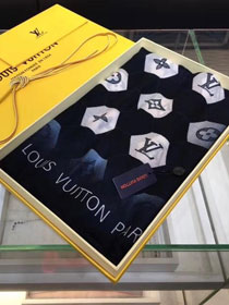 2018 louis vuitton top quality scarf L319 black