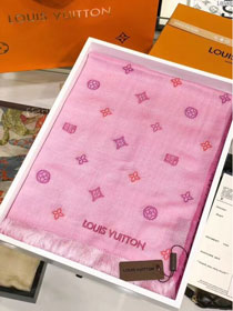 2018 louis vuitton top quality scarf L321 pink