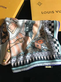 2018 louis vuitton top quality scarf L322 pink