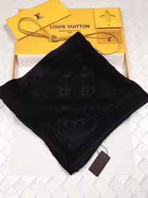 2018 louis vuitton top quality scarf L323 black