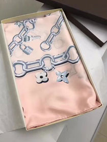 2018 louis vuitton top quality scarf L325 pink