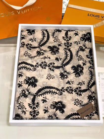 2018 louis vuitton top quality scarf L326 beige