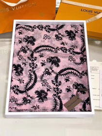 2018 louis vuitton top quality scarf L326 pink