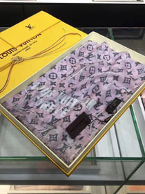 2018 louis vuitton top quality scarf L329 pink