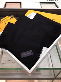 2018 louis vuitton top quality scarf L330 black