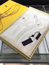 2018 louis vuitton top quality scarf L333 white