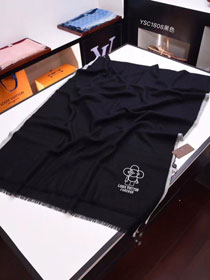 2018 louis vuitton top quality scarf L335 black