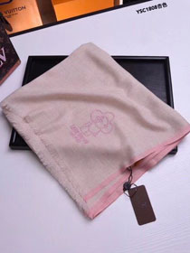 2018 louis vuitton top quality scarf L335 pink