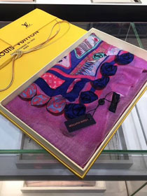 2018 louis vuitton top quality scarf L336 pink