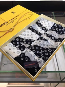 2018 louis vuitton top quality scarf L337 black