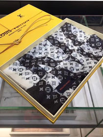 2018 louis vuitton top quality scarf L337 brown