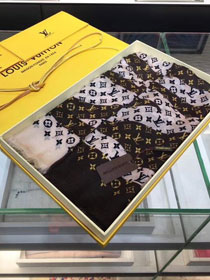 2018 louis vuitton top quality scarf L337 coffee