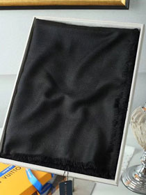 2018 louis vuitton top quality scarf L338 black