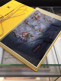 2018 louis vuitton top quality scarf L339 grey