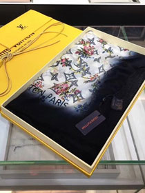2018 louis vuitton top quality scarf L339 white