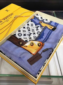 2018 louis vuitton top quality scarf L340 white