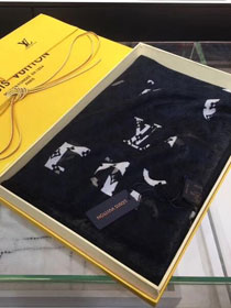 2018 louis vuitton top quality scarf L347 black