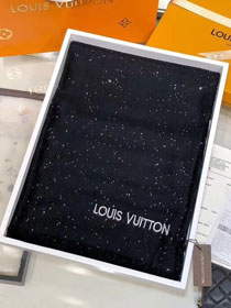 2018 louis vuitton top quality scarf L356 black