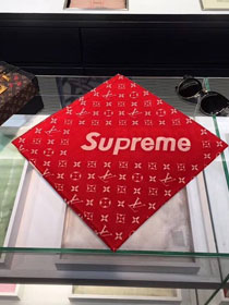 2018 louis vuitton top quality supreme scarf L168 red