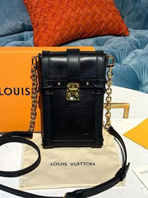2019 Louis vuitton original epi leather pochette trunk verticale M67871 black
