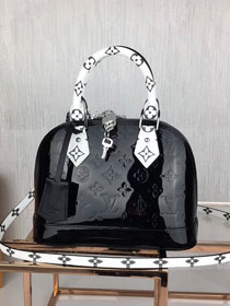 2019 Louis vuitton original vernis leather alma BB M90447 black