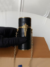 2019 louis vuitton original calfskin lipstick case MP2407 black