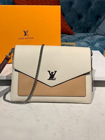2019 louis vuitton original calfskin mylockme pochette M67521 beige