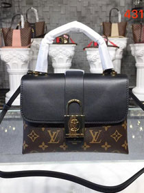 2019 louis vuitton original calfskin one handle bag m43129 black