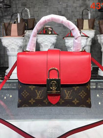 2019 louis vuitton original calfskin one handle bag m44125 red
