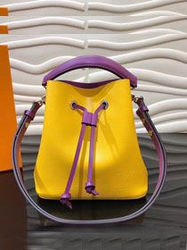 2019 louis vuitton original epi leather neonoe BB M53609 yellow