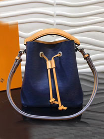 2019 louis vuitton original epi leather neonoe BB M53610 navy blue