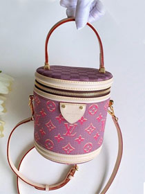 2021 louis vuitton original monogram vanity bag M43987 purple