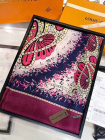 2019 louis vuitton top quality scarf L359 purple