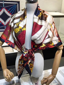 2019 louis vuitton top quality scarf L363 red
