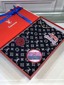 2019 louis vuitton top quality scarf L364 black